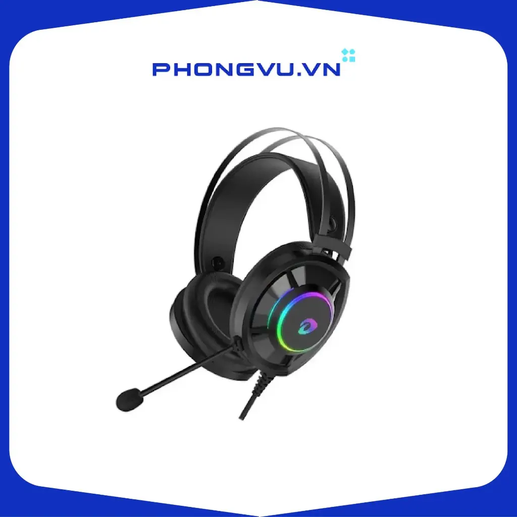 Tai nghe gaming DareU EH469 RGB (Đen) 