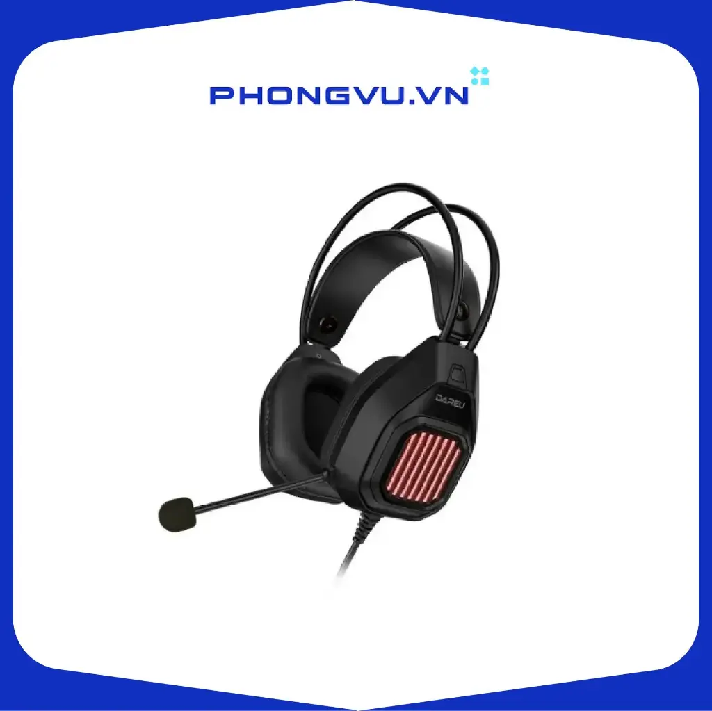Tai nghe DAREU EH406 MULTI-LED Black 