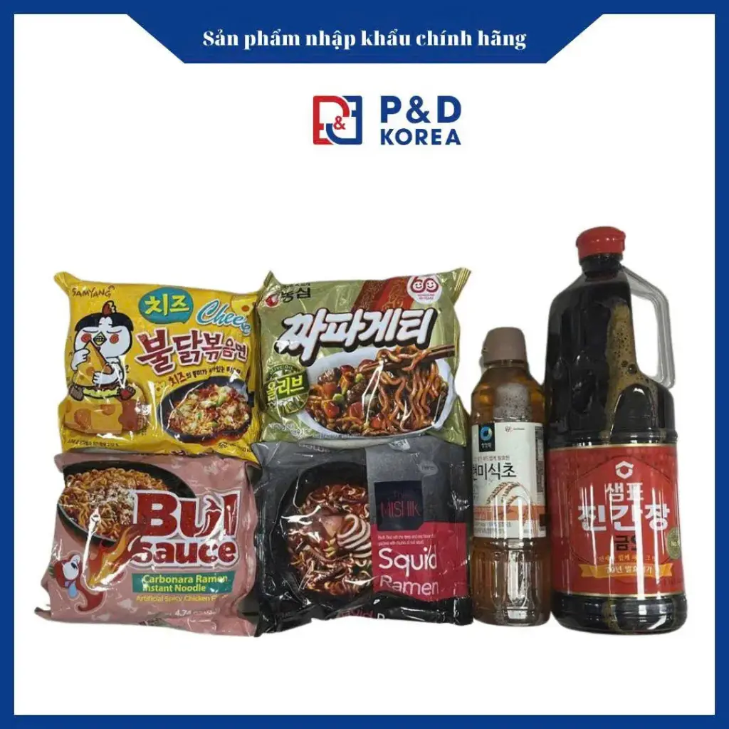 Combo xì dầu mì tôm 1