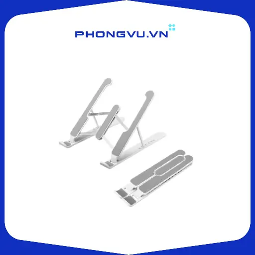 Giá đỡ Macbook/laptop hợp kim gấp gọn có điều chỉnh độ cao 7 cấp độ PL1